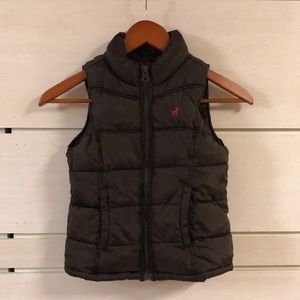 Old Navy girls puffer vest